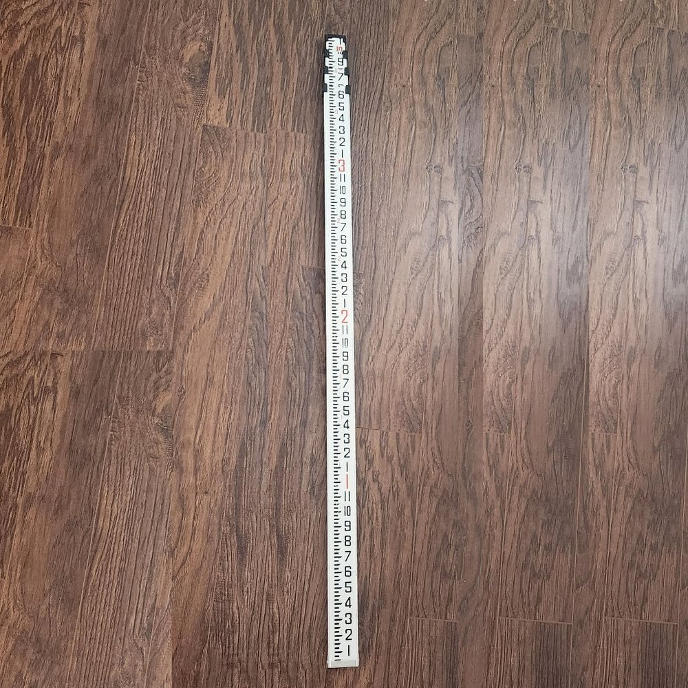 Dewalt Construction Grade Measuring Rod DW0734 13' Lightweight Durable Aluminum